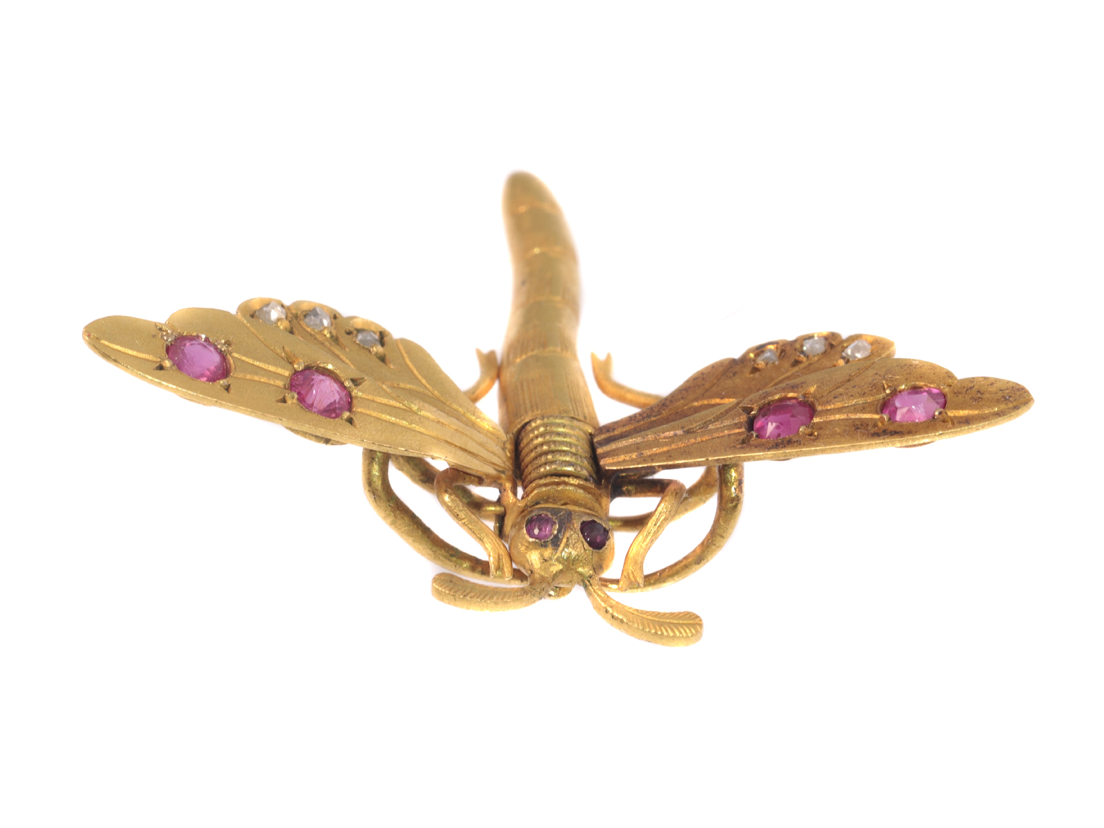 Vintage Chic: The Dragonfly Brooch or Hair Clip of Victorian Fashion (image 6 of 13)